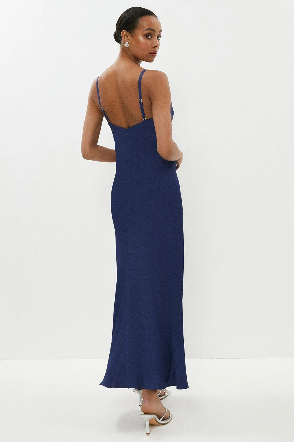Coast Strappy V Back Slip Dress - Image 3