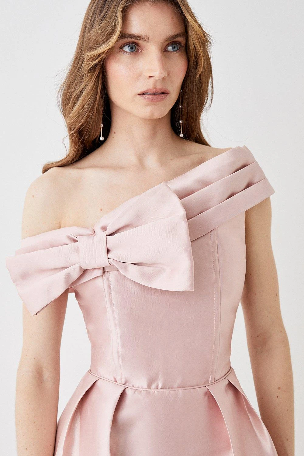 Coast Bow Detail Midi Dress - Image 2
