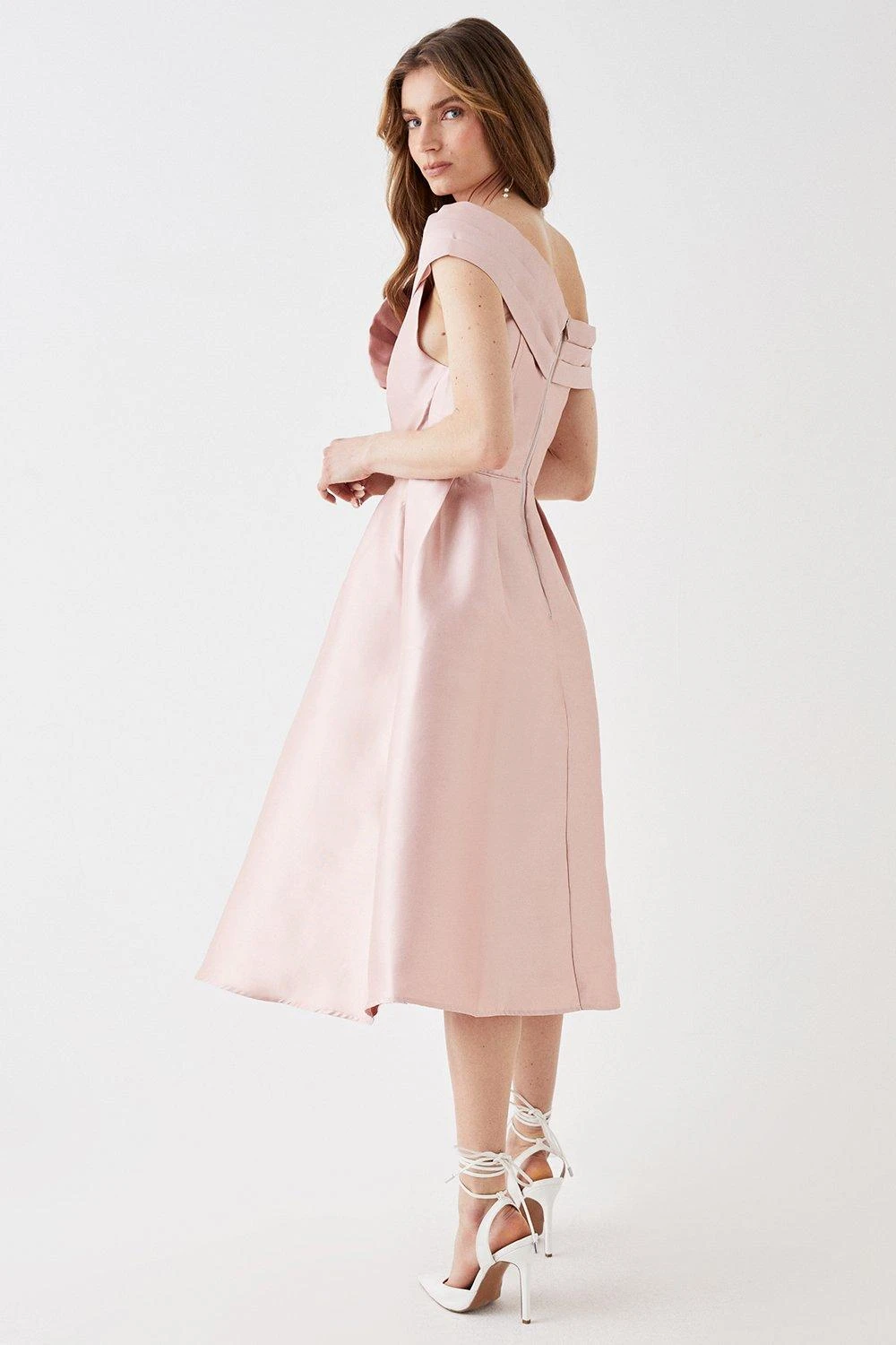 Coast Bow Detail Midi Dress - Image 3