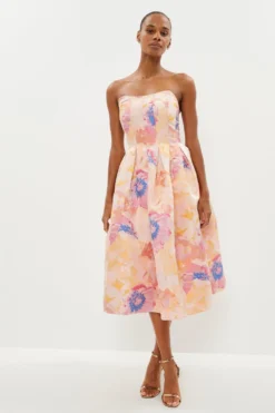 Coast Cami Jacquard Dress