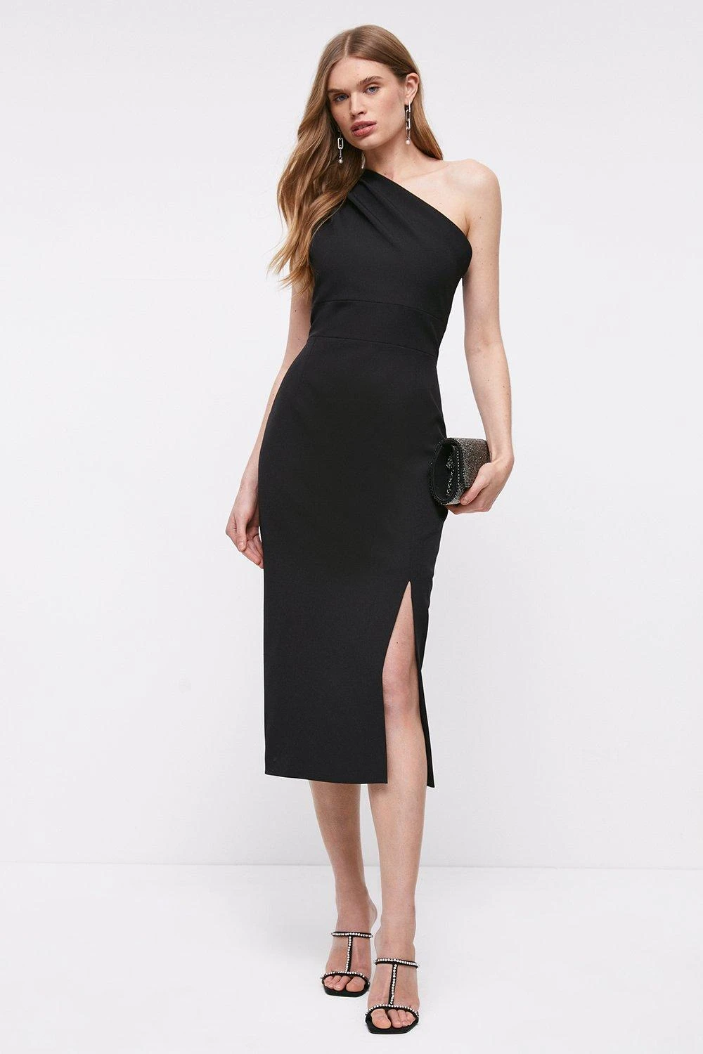 Coast Premium One Shoulder Pencil Dress
