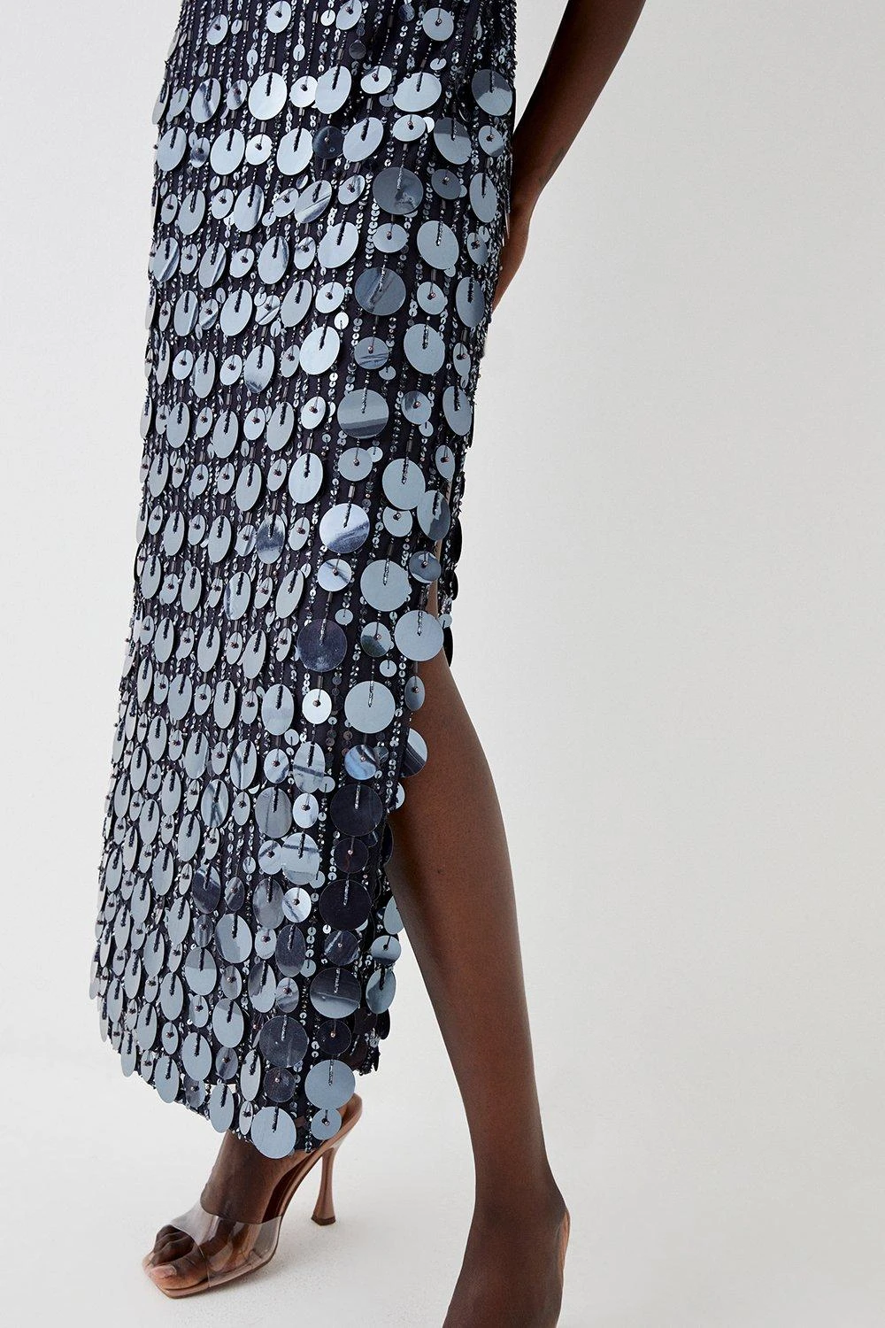 Coast Embellished Mixed Sequin Maxi Dress - Image 3