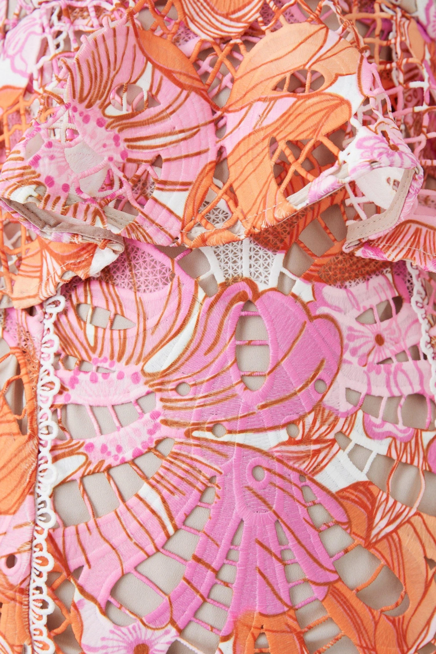 Coast Lace Midi Dress With Cut Out Back - Image 5