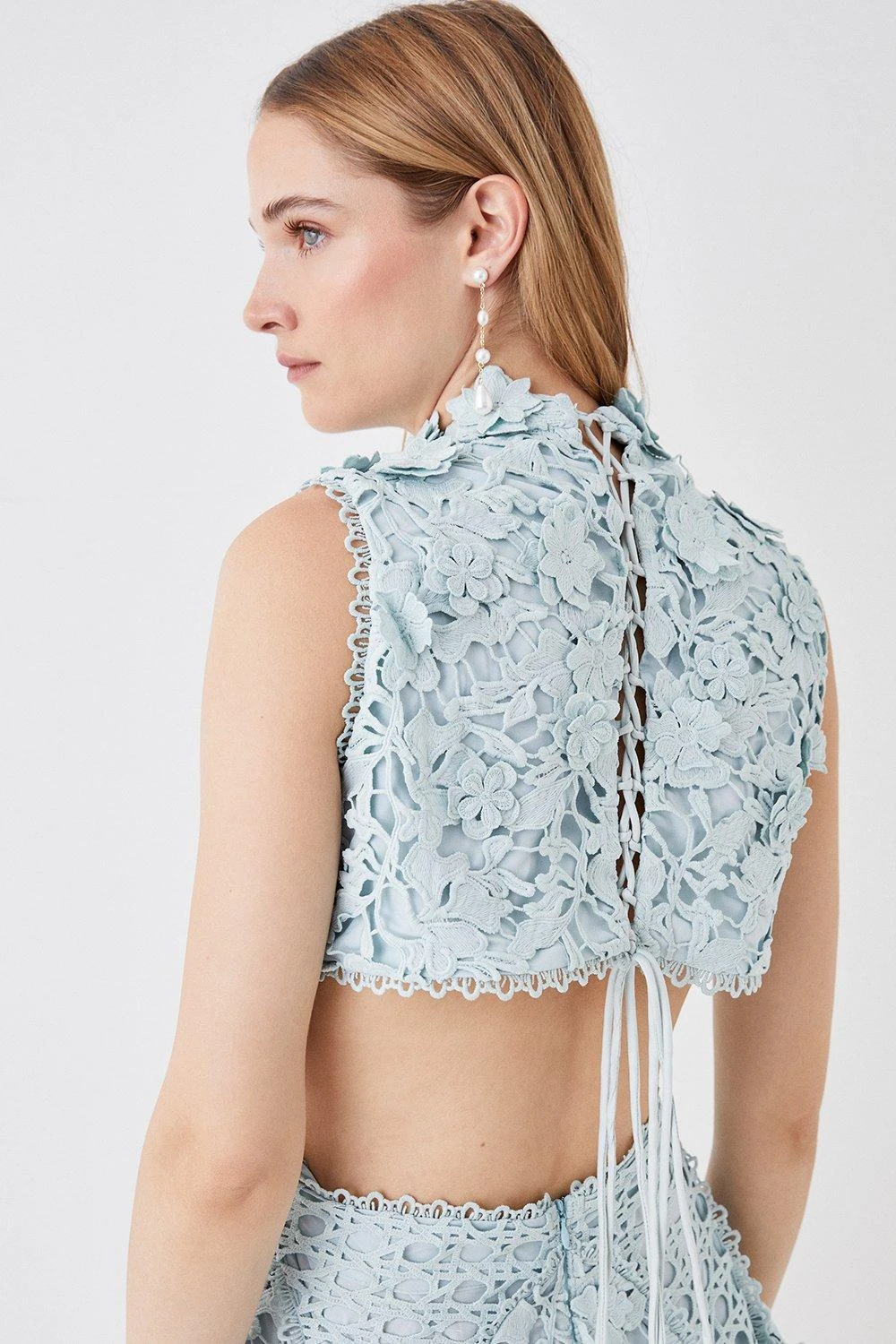 Coast The Collector Applique Lace Mini Dress - Image 4